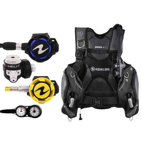 Aqualung Helix Pro HD Scuba Hardgear Set