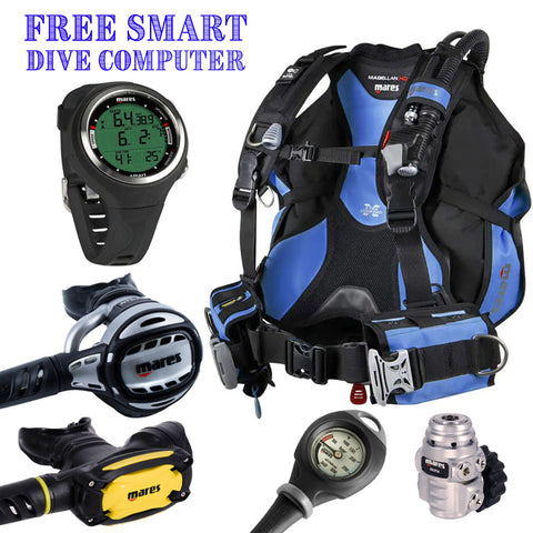 Mares ATLAS 62x Scuba Set + FREE SMART Dive Computer