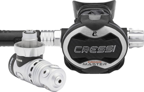 Cressi AC25m Master Chrome Regulator - Din