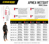 Cressi Apnea Wetsuit Man 5mm