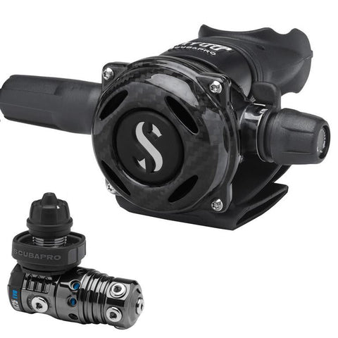 Air Systems - SCUBAPRO MK25 EVO/A700 Carbon Black Tech Scuba Air System