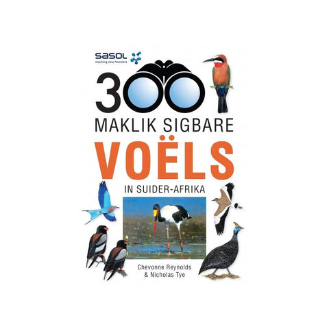 Sasol 300 Maklik Sigbare Voels in Suider-Afrika-SCUBA.co.za