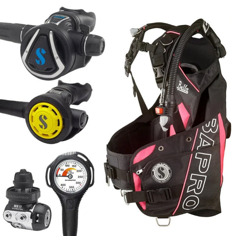 Hard Gear Sets - SCUBAPRO Bella C-Series Set