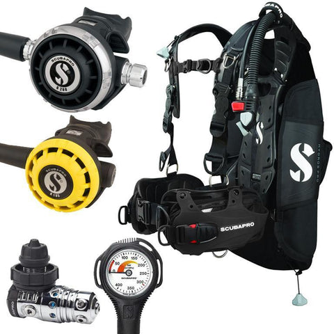 Hard Gear Sets - SCUBAPRO Hydros G-Series Set (Ladies)