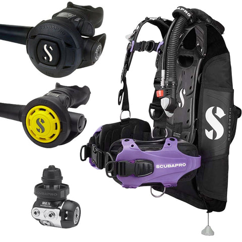 Hard Gear Sets - SCUBAPRO Hydros S270-Series Set (Ladies)