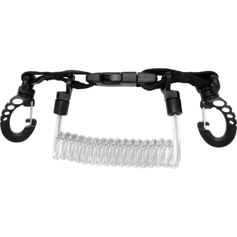 Cressi Spiral Lanyard With Clip Snap
